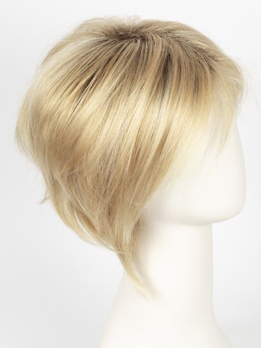 SANDALWOOD H | Rooted Dark with Dark Gold Blonde with Platinum Blonde highlights